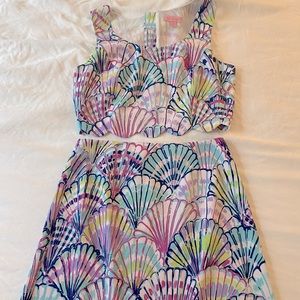Lilly Pulitzer Caden Scalloped 2 Piece Set